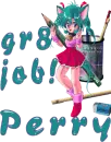 pencil bunny girl