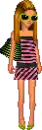 Doll with sunglasses