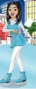 ice skater at rink