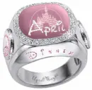 pink disney2 diamond ring april