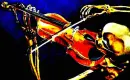 SKELETON PLAYING VIOLIN