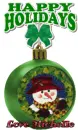 Michelle ornament green