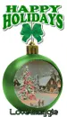 Michelle tree green ornament 