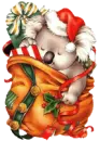 Christmas koala