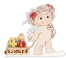 Christmas baby angel