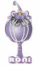 Xmas ornament with Roni name