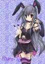 black rabbit girl