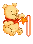 Baby Pooh w/ cutie starfish