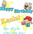 Happy Birthday Kenia