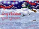 Merry Christmas iceskating