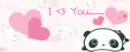 tare panda i love u
