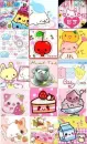 kawaii icon collage