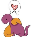 dinos in luv