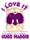 MAGGIE Teddy Heart Purple