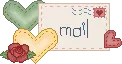 mail hearts