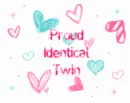 proud identical twin