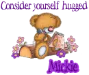 Consider yourself hugged