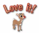 merry christmas deer with love it 
