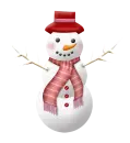 merry christmas snowman