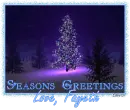 Seasons Greetings.. Love, Fayeth