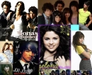 selena,demi,jonas brothers