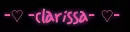 cLaRiSsA