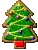 Mini Christmas tree cookie