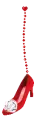 red shoe