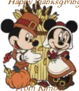 mickey & minnie thanksgiving with name kimber on it
