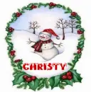 christy snowman