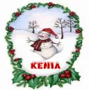 kenia snowman