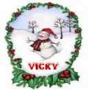 vicky snowman