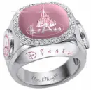 pink disney1 diamond ring LeAnn