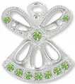 August birthstone angel