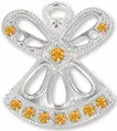 November birthstone angel