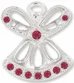 January birthstone angel