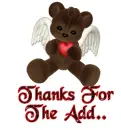 THANKS FOR THE ADD