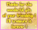 thanking friends
