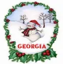georgia snowman