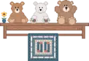 teddy bear blinkie bar