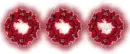 Mini Poinsetia Wreaths