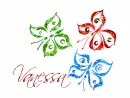 Vanessa butterflies