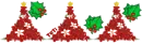 Poinsetias Christmas Trees 