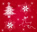 red christmas background