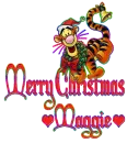 tigger - merry x'mas maggie