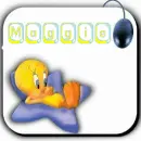 maggie's tweety mouse pad