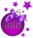 Christmas Ornament HELLO!