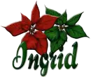 Ingrid Christmas flowers