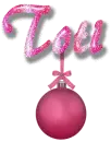 Pink ornament Toti