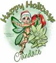 CANDACE Mistletoe Fairy